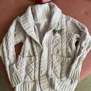 JapanLA Sanrio Marshmallow Cardign kuromi